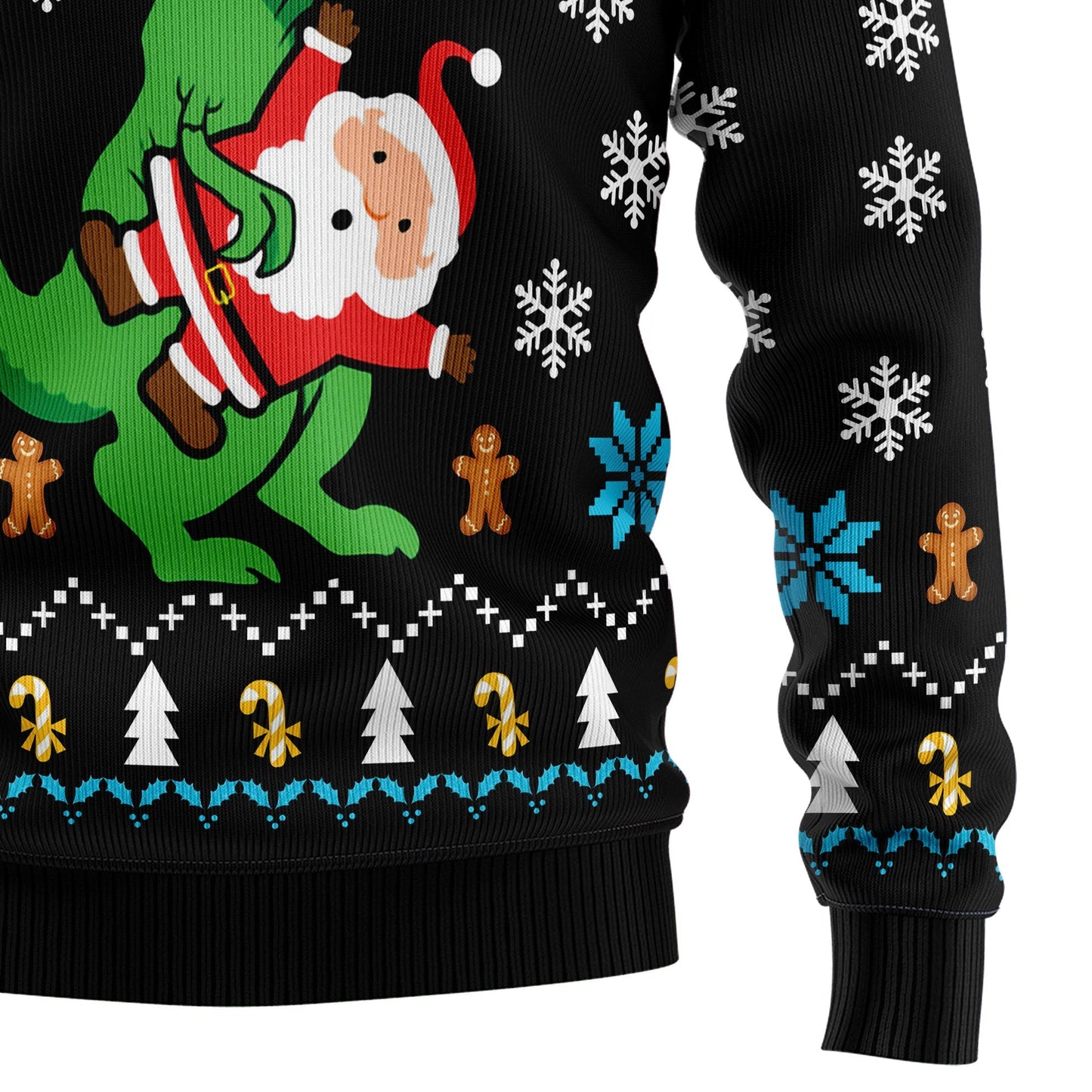 Ugly Christmas Sweater JulesRoche All-Over Print Cotton Wool Blend Julesroches