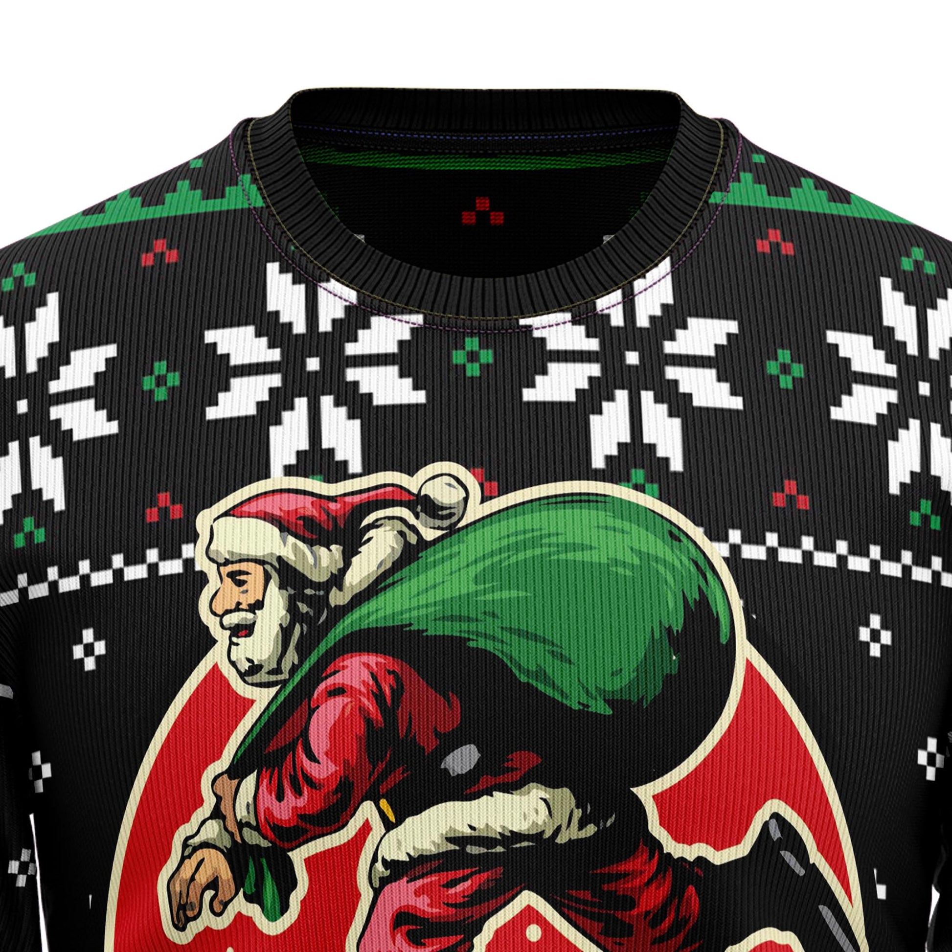 Ugly Christmas Sweater JulesRoche All-Over Print Cozy Design Julesroches