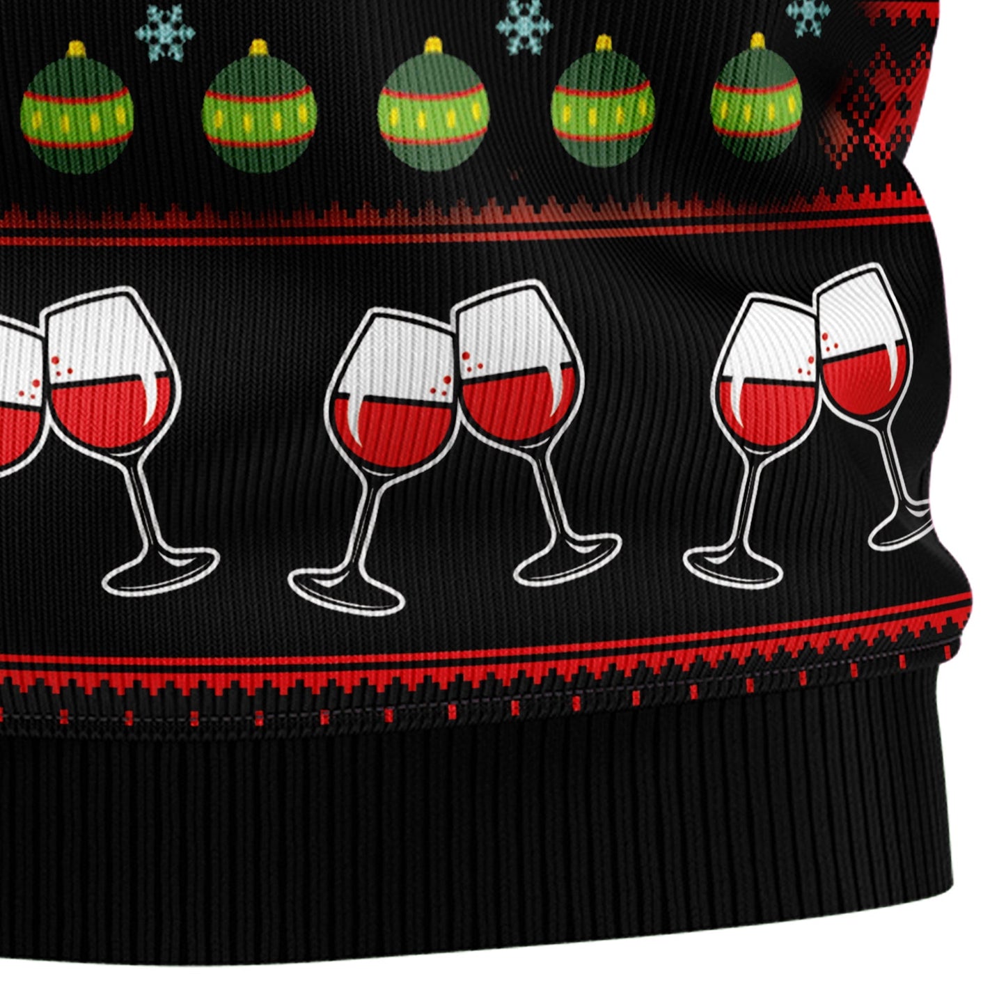 Ugly Christmas Sweater JulesRoche All-Over Print Design Julesroches