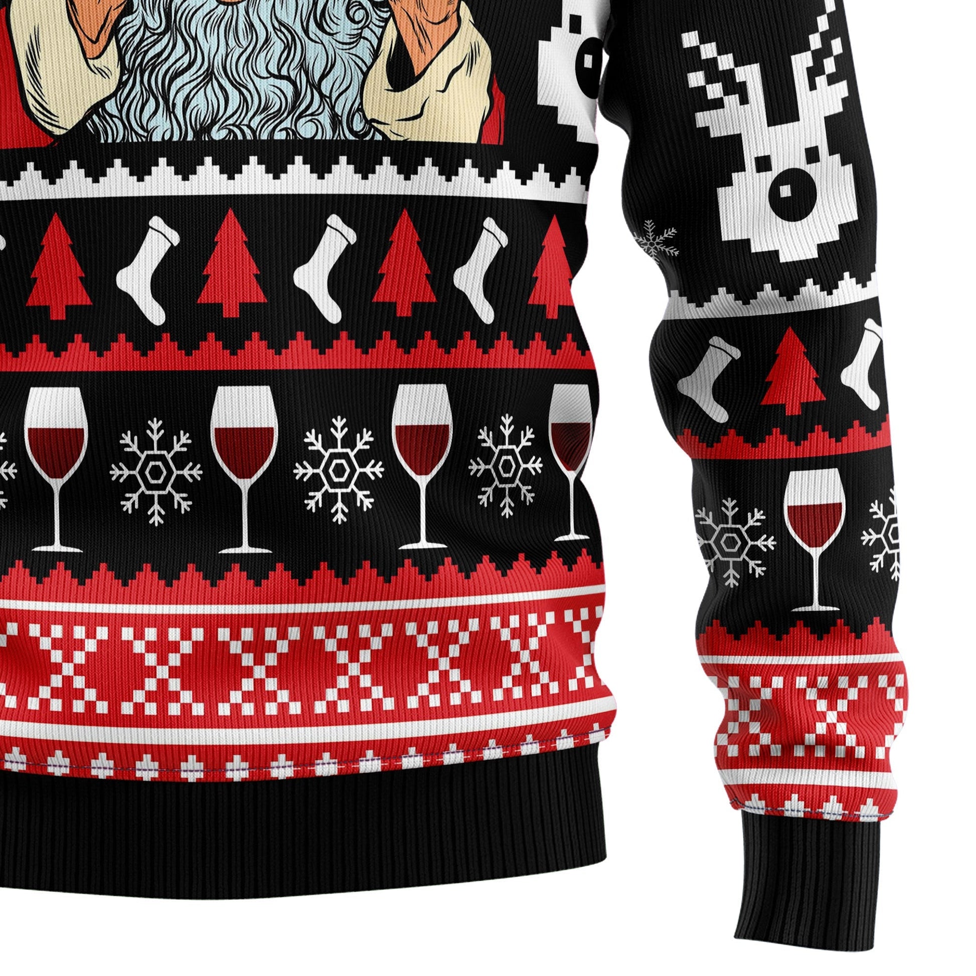 Ugly Christmas Sweater JulesRoche All-Over Print Design Julesroches