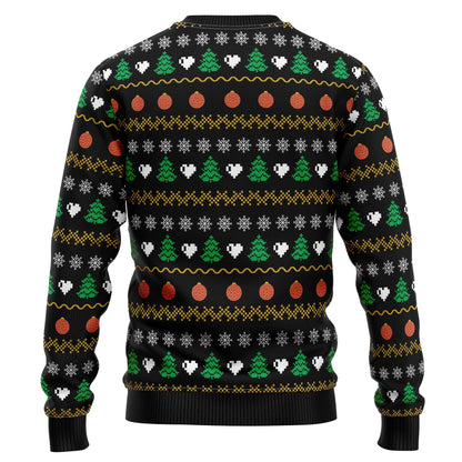 Ugly Christmas Sweater JulesRoche All-Over Print Festive Design Julesroches