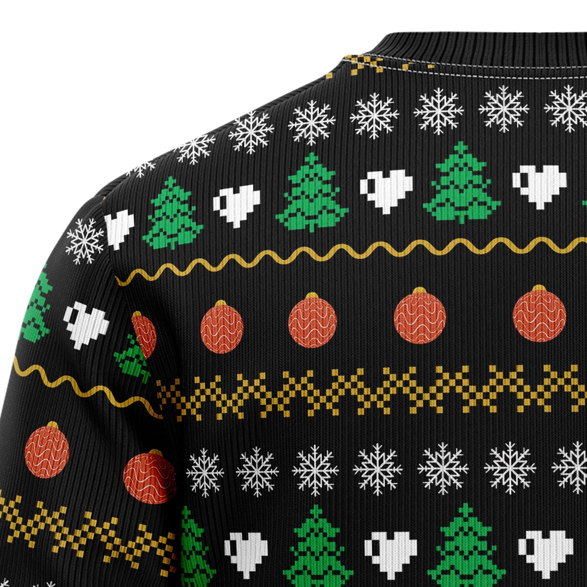 Ugly Christmas Sweater JulesRoche All-Over Print Festive Design Julesroches