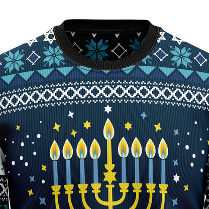 Ugly Christmas Sweater JulesRoche All-Over-Print Festive Pullover Julesroches