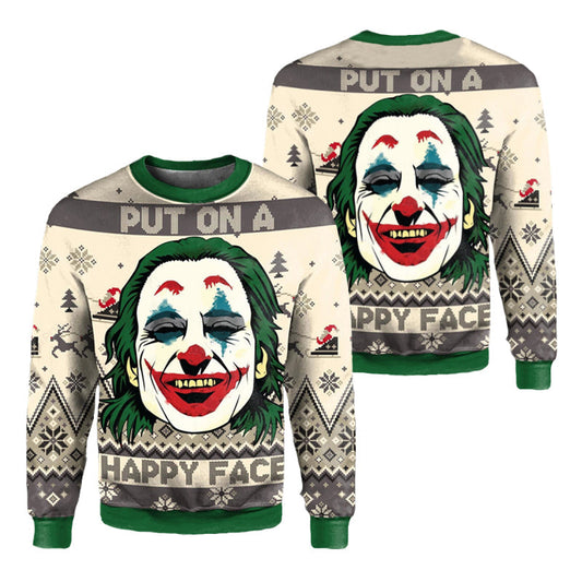 Ugly Christmas Sweater JulesRoche All-Over-Print Funny Holiday Pullover Julesroches