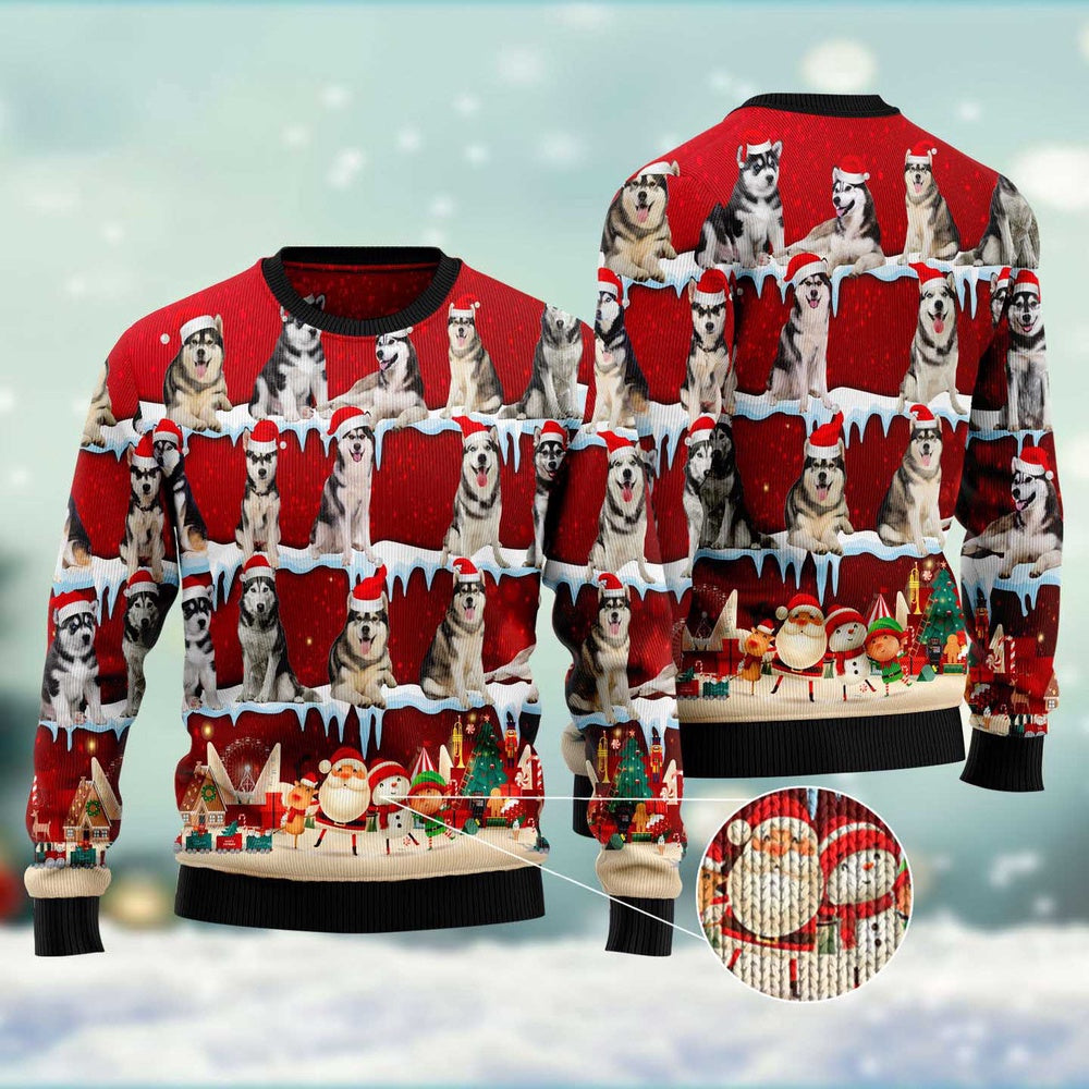 Ugly Christmas Sweater JulesRoche All-Over Print Funny Pullover Julesroches