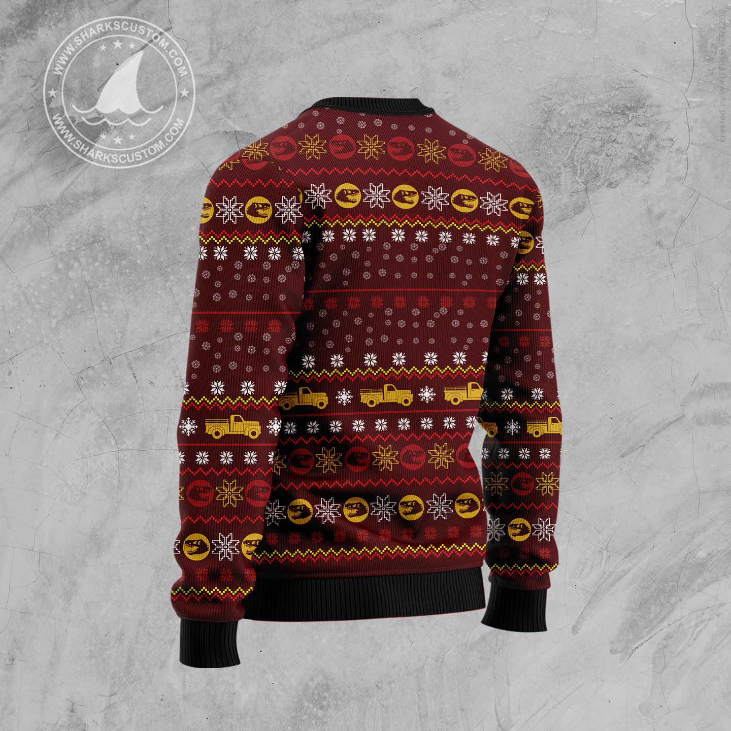 Ugly Christmas Sweater JulesRoche All-Over-Print Holiday Julesroches