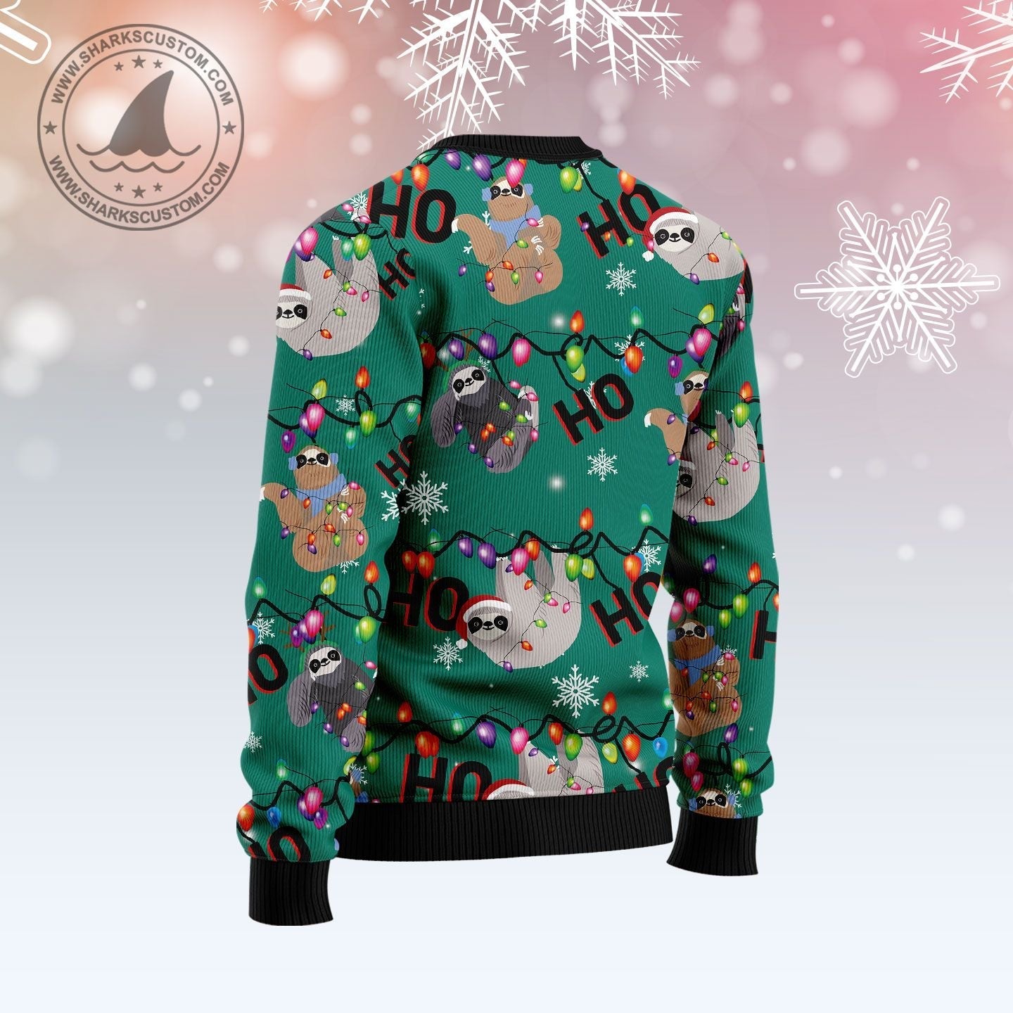 Ugly Christmas Sweater JulesRoche All-Over-Print Holiday Pullover Julesroches