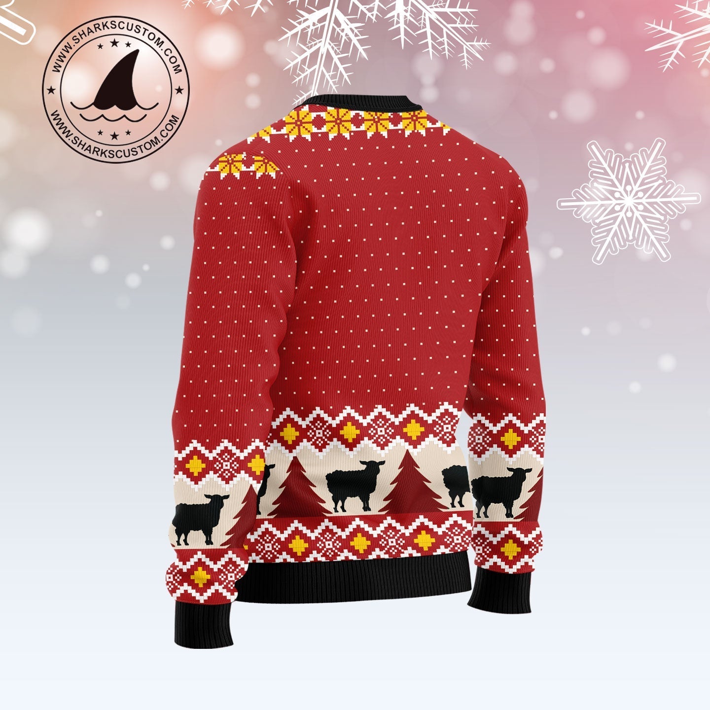 Ugly Christmas Sweater JulesRoche All-Over-Print Holiday Style Julesroches