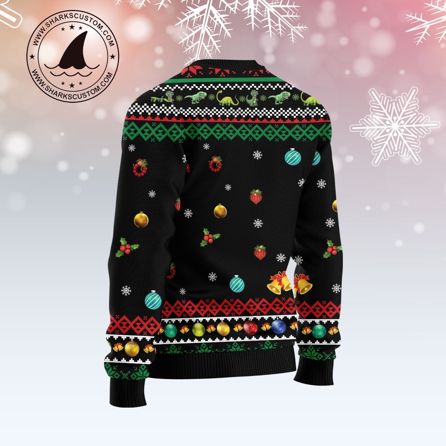 Ugly Christmas Sweater JulesRoche All-Over Print Jumper Julesroches