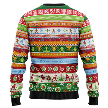 Ugly Christmas Sweater JulesRoche All-Over Print Pullover Julesroches