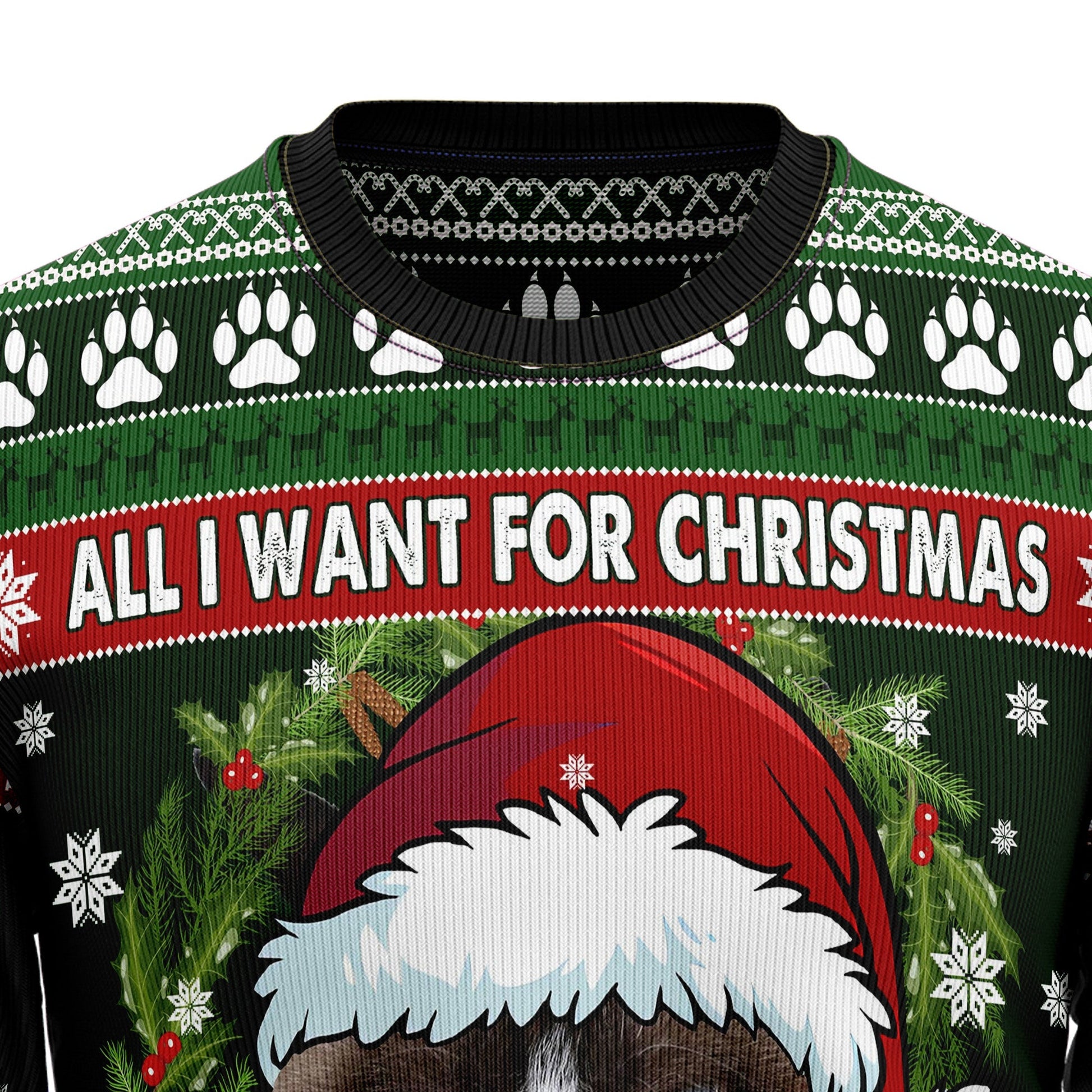 Ugly Christmas Sweater JulesRoche All-Over Print Pullover Julesroches