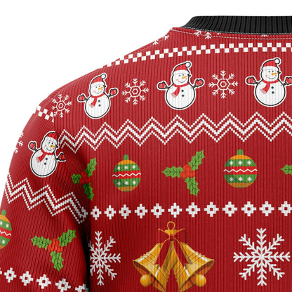 Ugly Christmas Sweater JulesRoche All-Over Print Trendy Holiday Julesroches