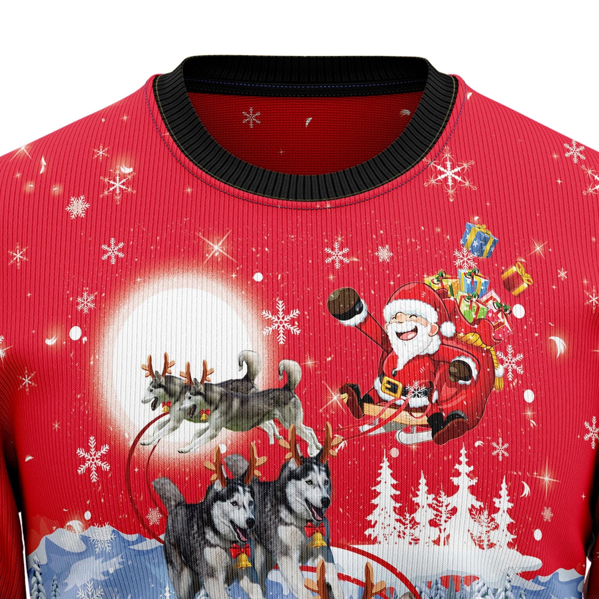 Ugly Christmas Sweater JulesRoche All-Over Print Warm Classic Julesroches