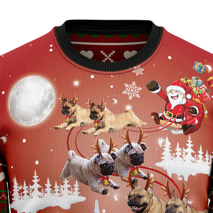 Ugly Christmas Sweater JulesRoche | All-Over Print | Warm & Comfy Julesroches