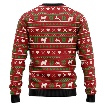 Ugly Christmas Sweater JulesRoche | All-Over Print | Warm & Comfy Julesroches