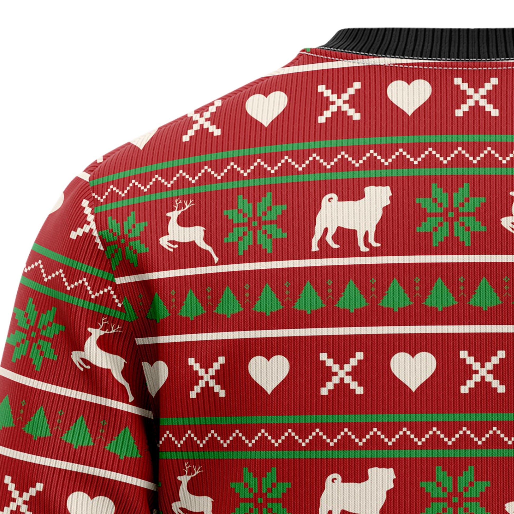 Ugly Christmas Sweater JulesRoche | All-Over Print | Warm & Comfy Julesroches