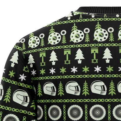 Ugly Christmas Sweater JulesRoche All-Over-Print Winter Jumper Julesroches