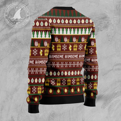 Ugly Christmas Sweater JulesRoche All-Over-Print Wool Blend Julesroches