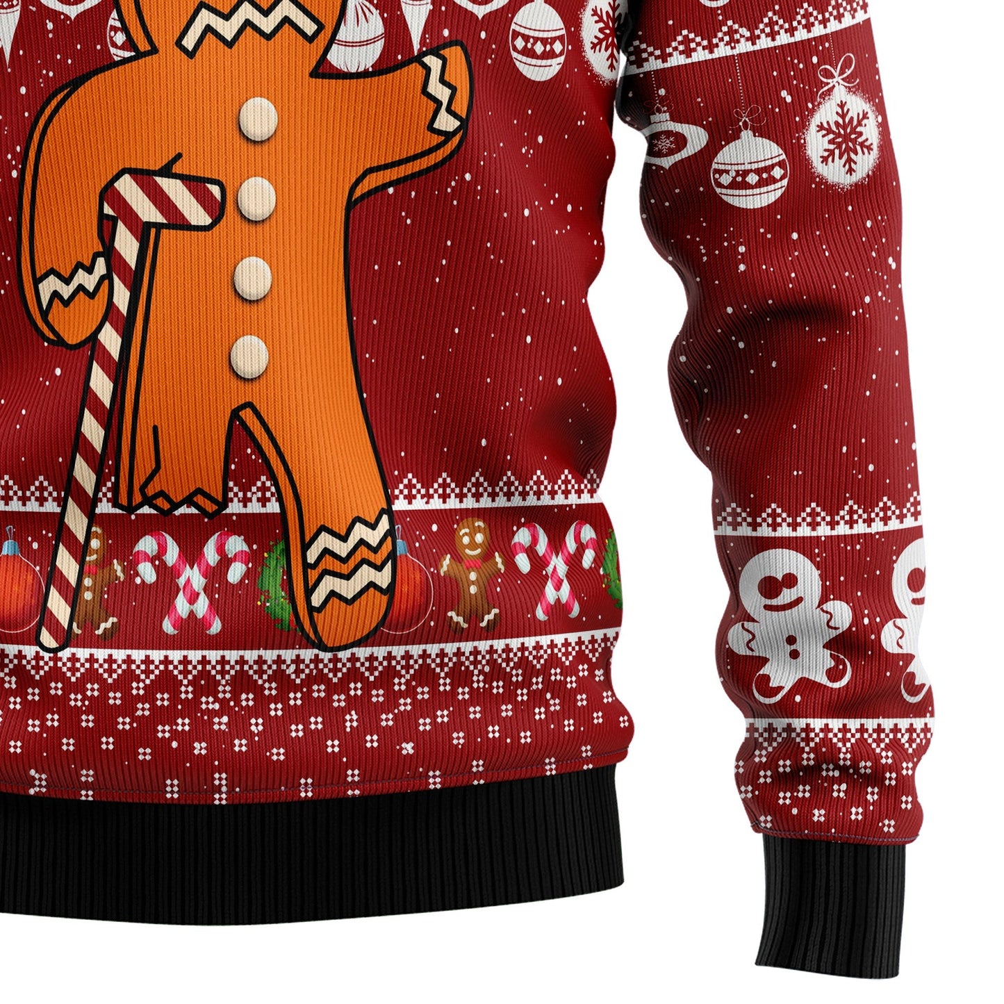 Ugly Christmas Sweater JulesRoche All-over Print Wool Blend Julesroches