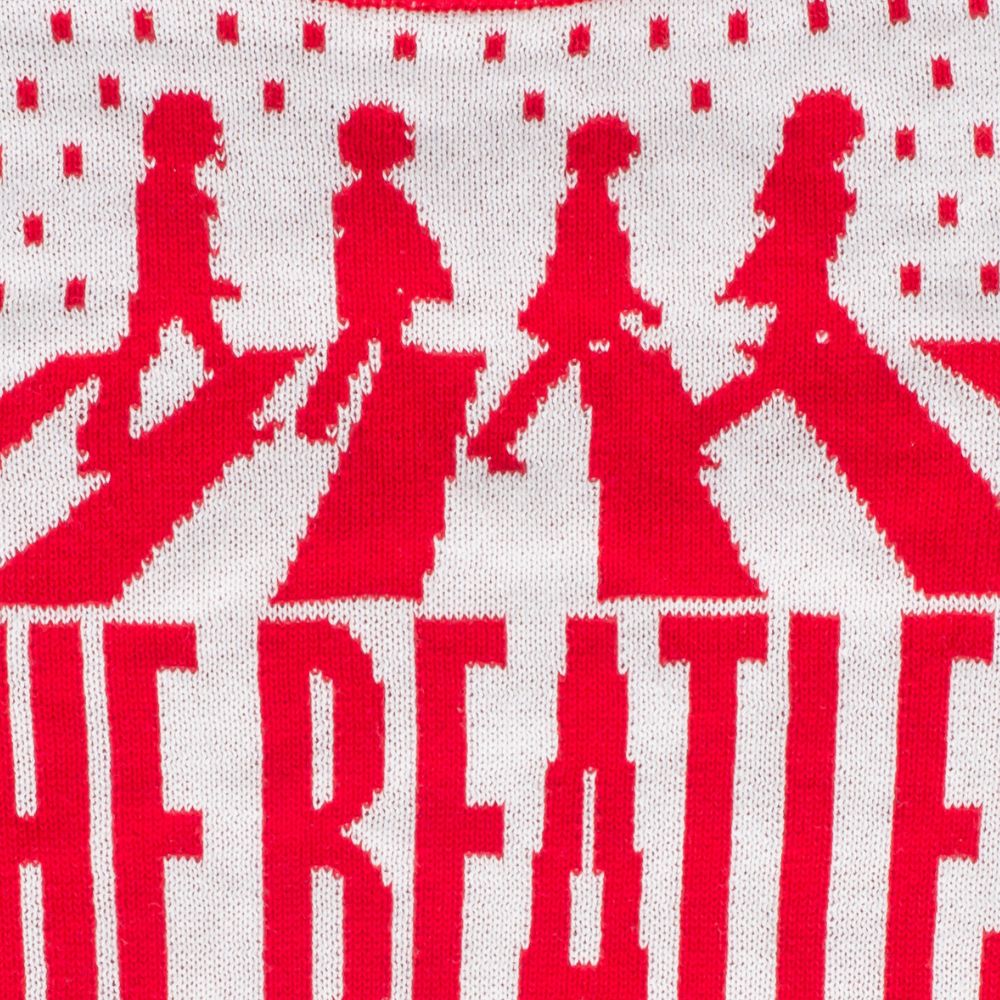 Ugly Christmas Sweater JulesRoche Beatles Abbey Road Special Julesroches