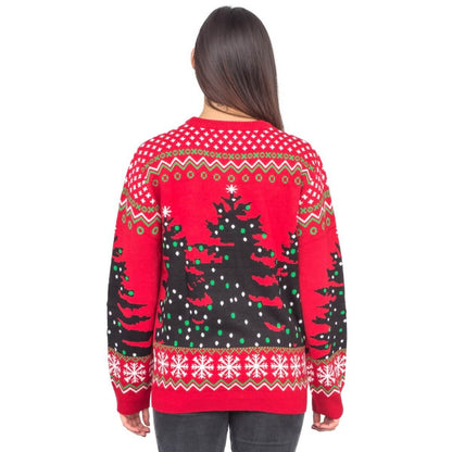 Ugly Christmas Sweater JulesRoche Bob Ross Women XS Julesroches