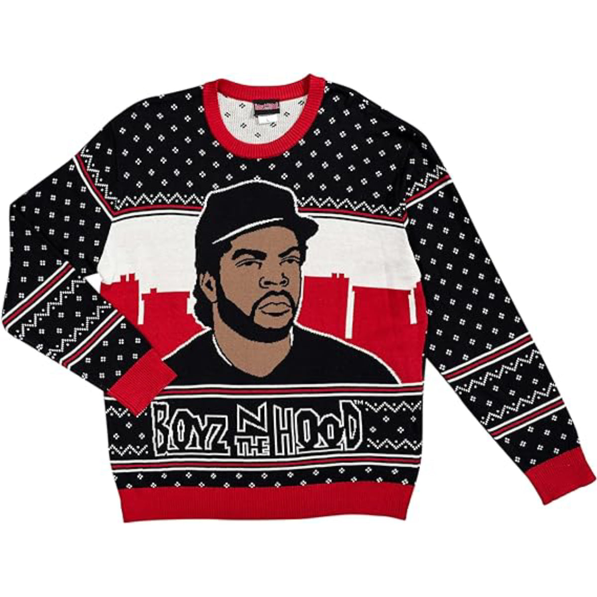 Ugly Christmas Sweater JulesRoche Boyz n the Hood Tribute Pullover Julesroches