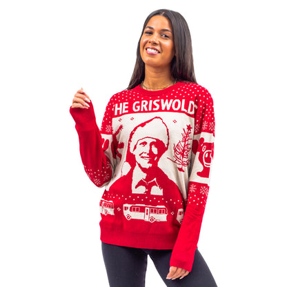 Ugly Christmas Sweater JulesRoche Clark Griswold Xmas Jumper Julesroches