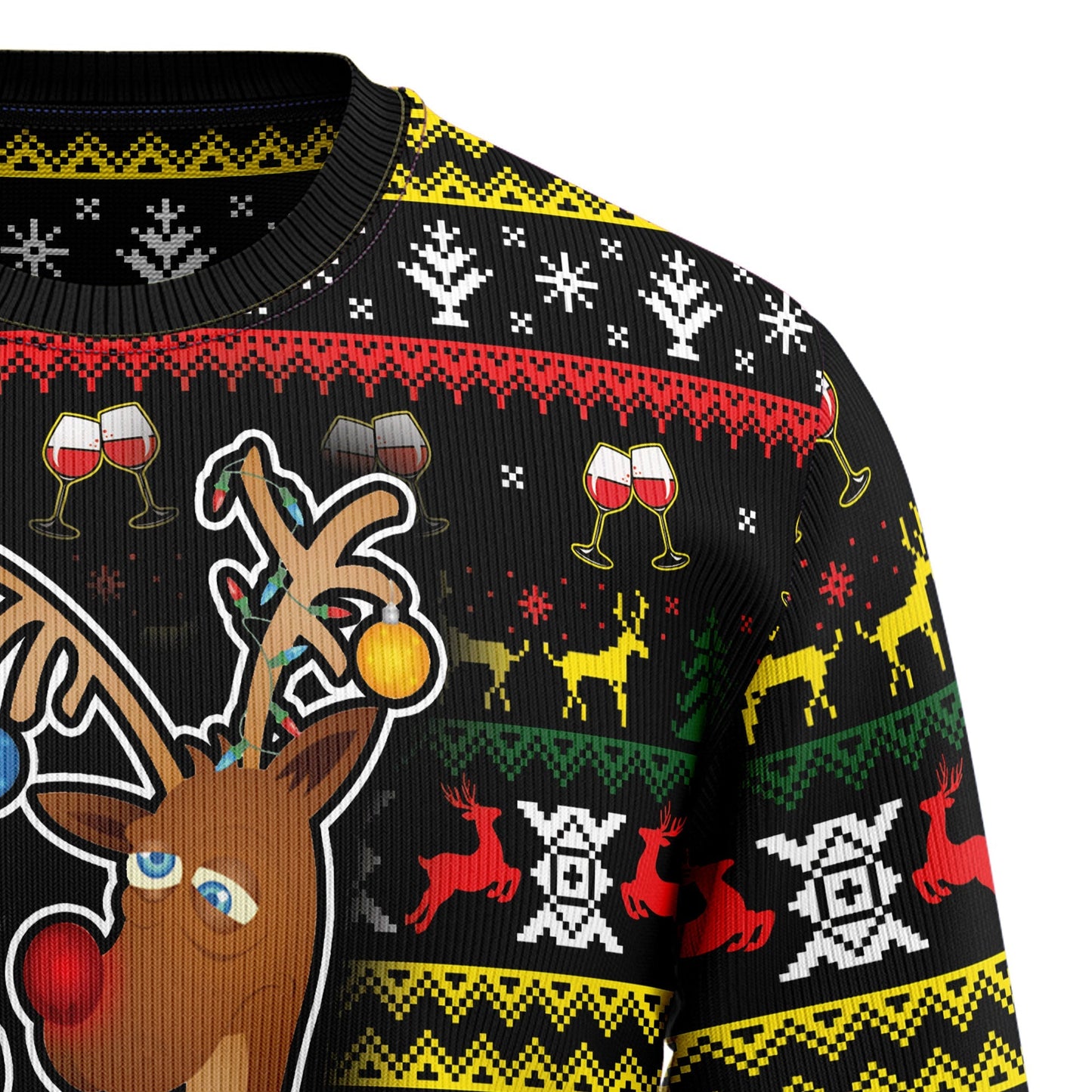 Ugly Christmas Sweater JulesRoche Classic All-Over-Print Julesroches