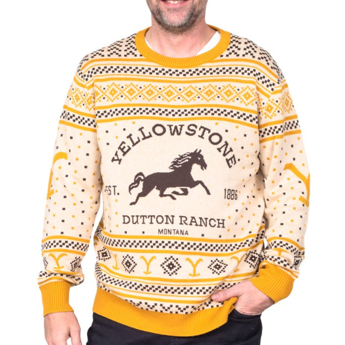 Ugly Christmas Sweater JulesRoche Dutton Ranch Logo Julesroches