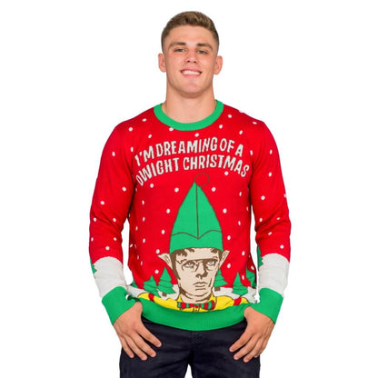 Ugly Christmas Sweater JulesRoche Dwight Schrute Holiday Fun Julesroches