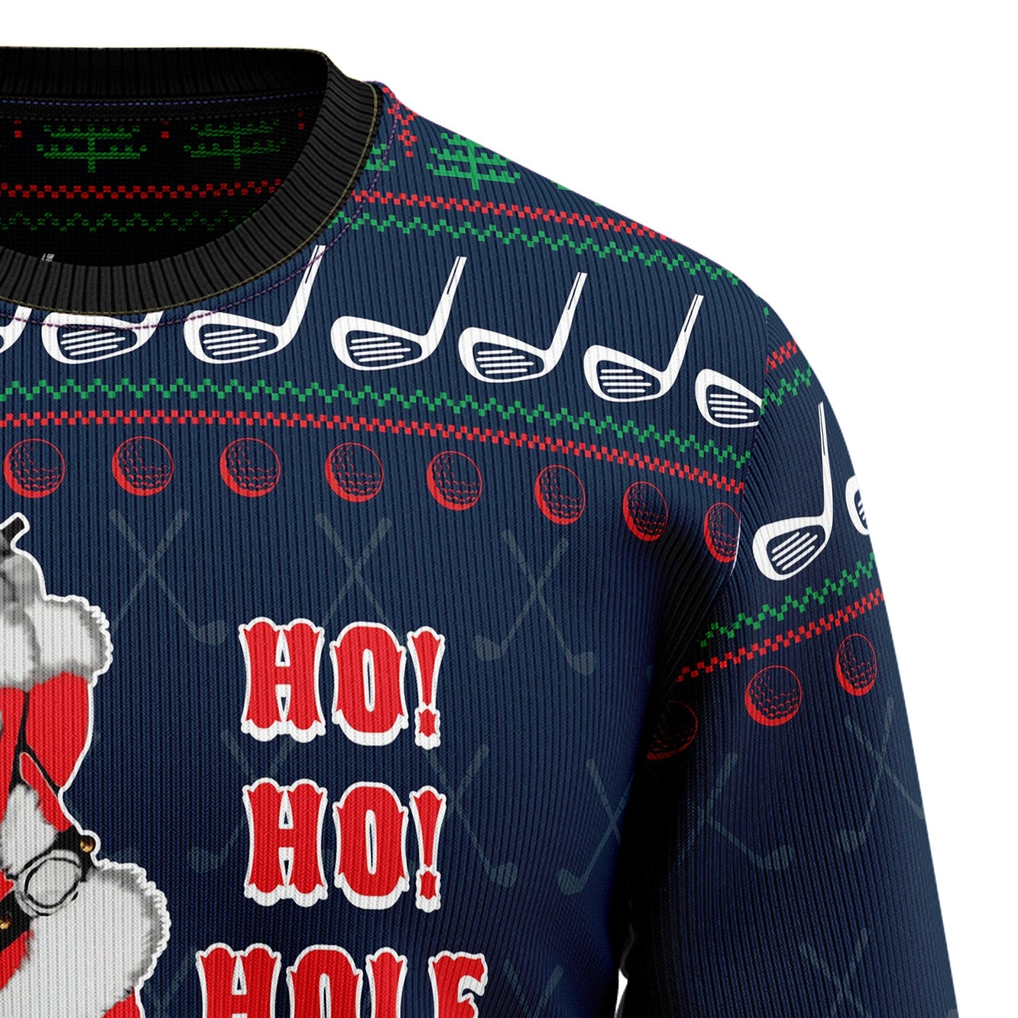 Ugly Christmas Sweater JulesRoche Festive All-Over Print Julesroches