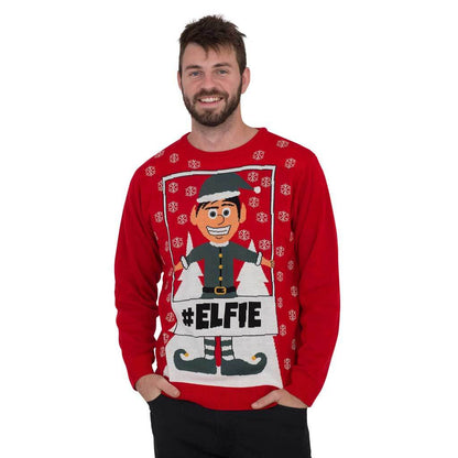 Ugly Christmas Sweater JulesRoche Festive Elf Unisex Julesroches