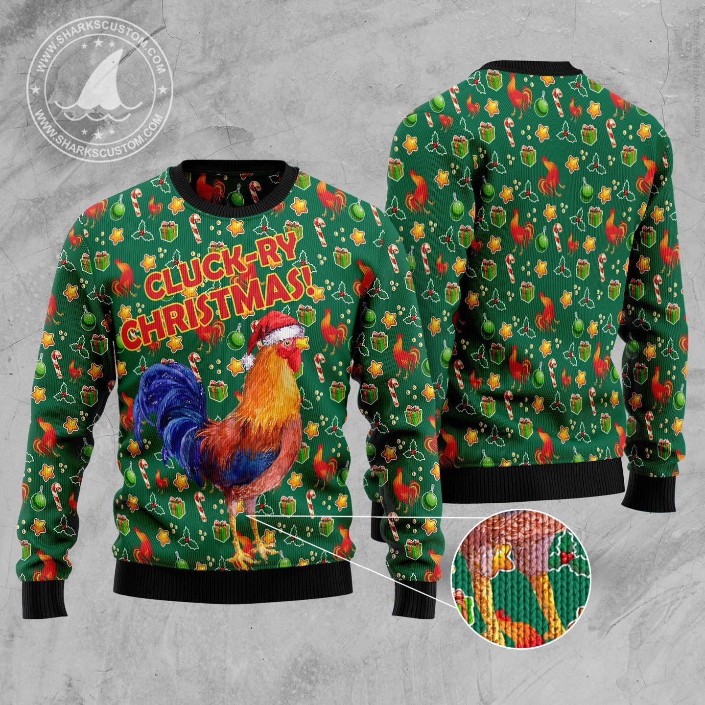 Ugly Christmas Sweater JulesRoche Festive Winter Comfort Design Julesroches