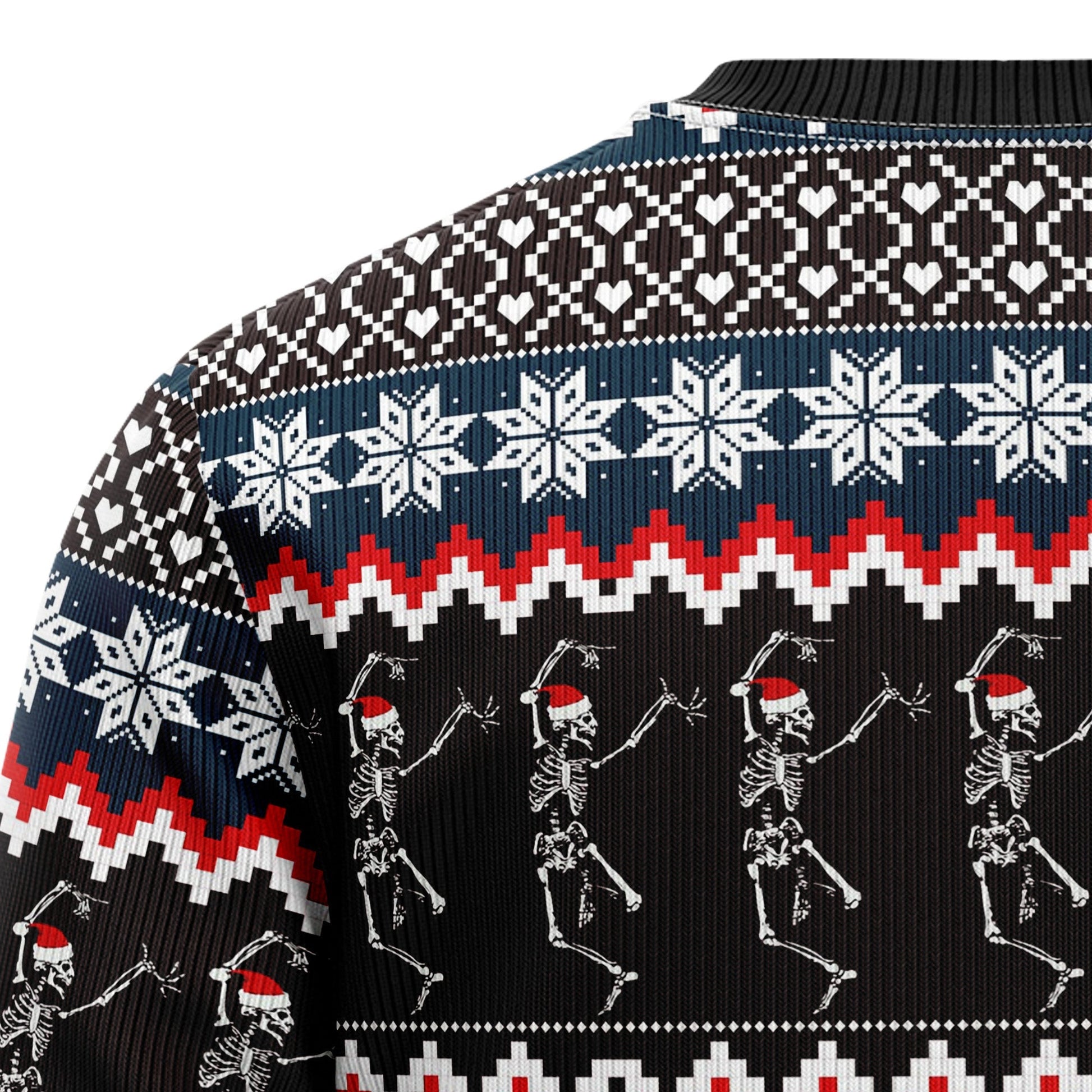 Ugly Christmas Sweater JulesRoche Funny All-Over Print Jumper Julesroches