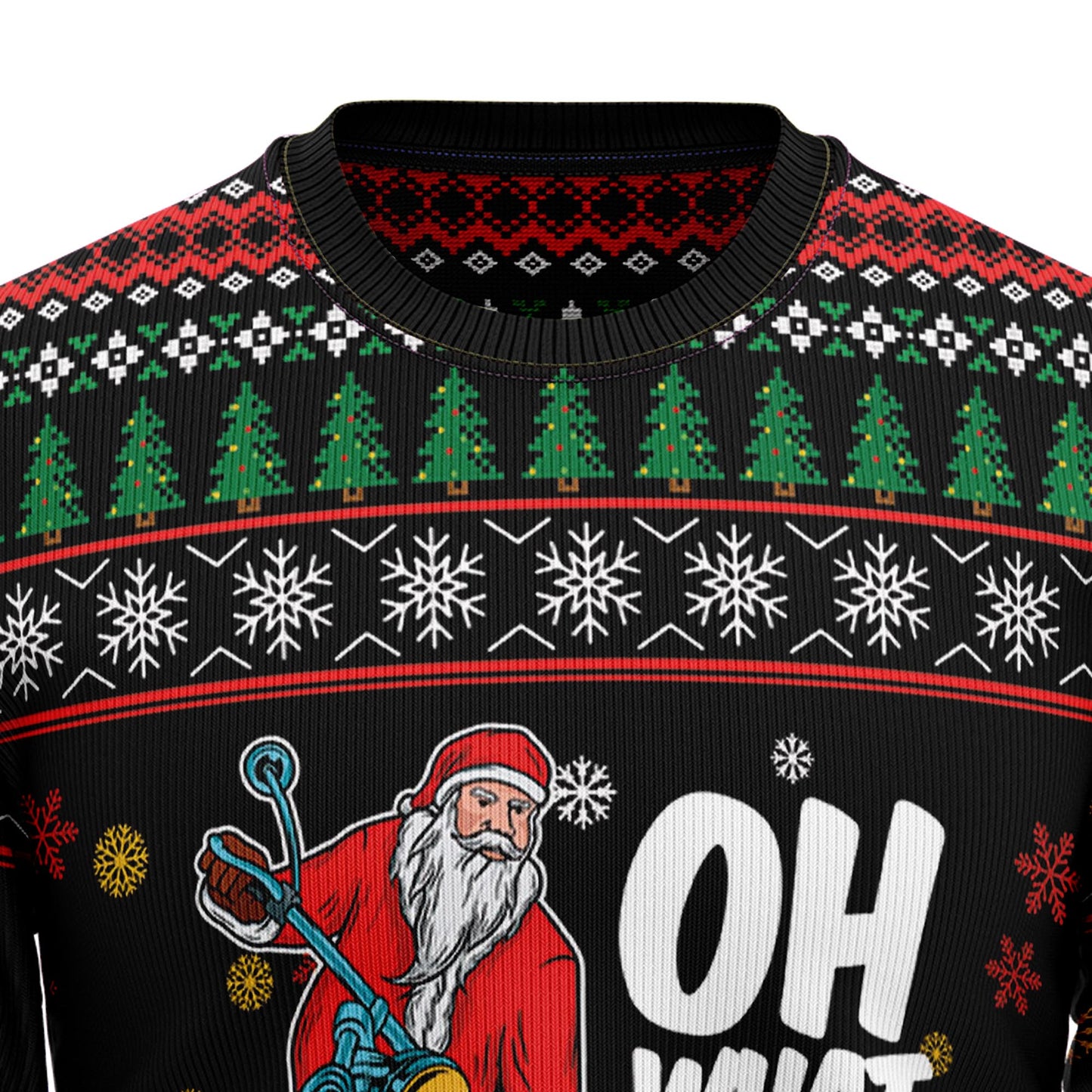 Ugly Christmas Sweater JulesRoche Funny All-Over Print Pullover Julesroches