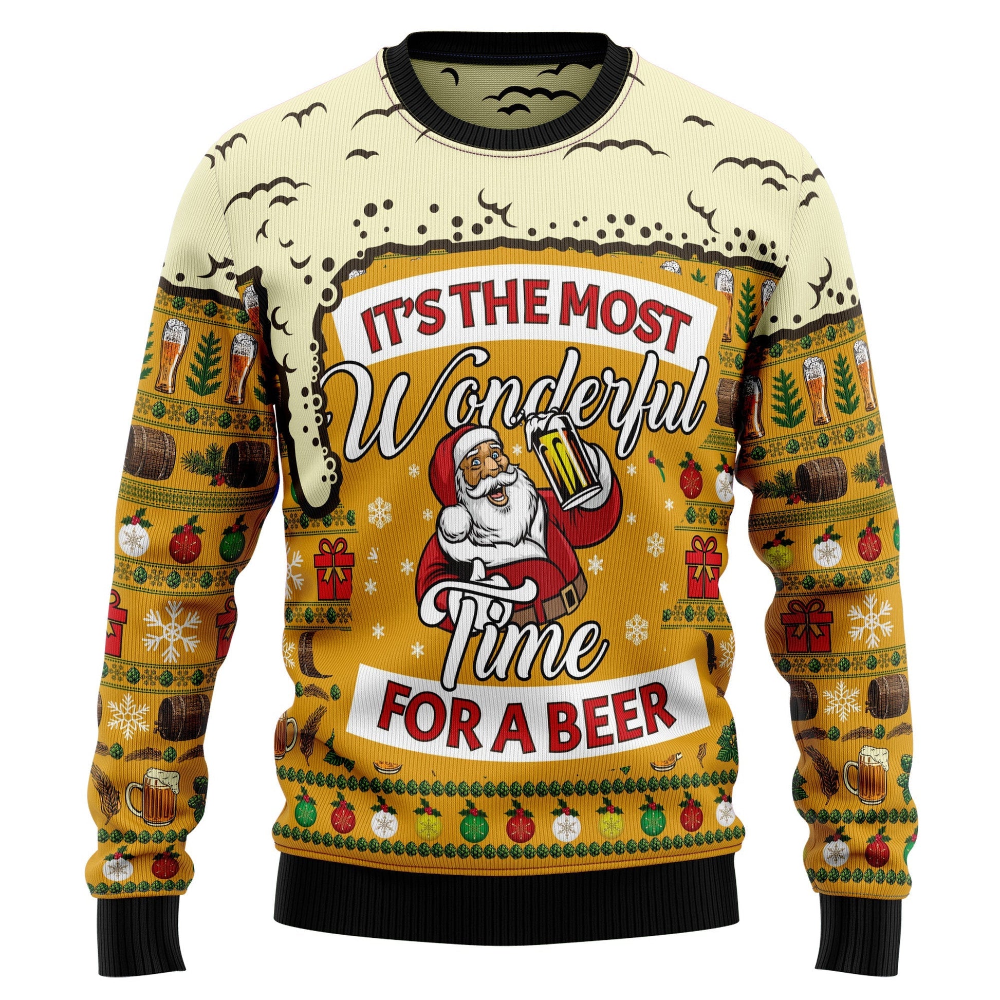 Ugly Christmas Sweater JulesRoche Funny Holiday All-Over Print Julesroches