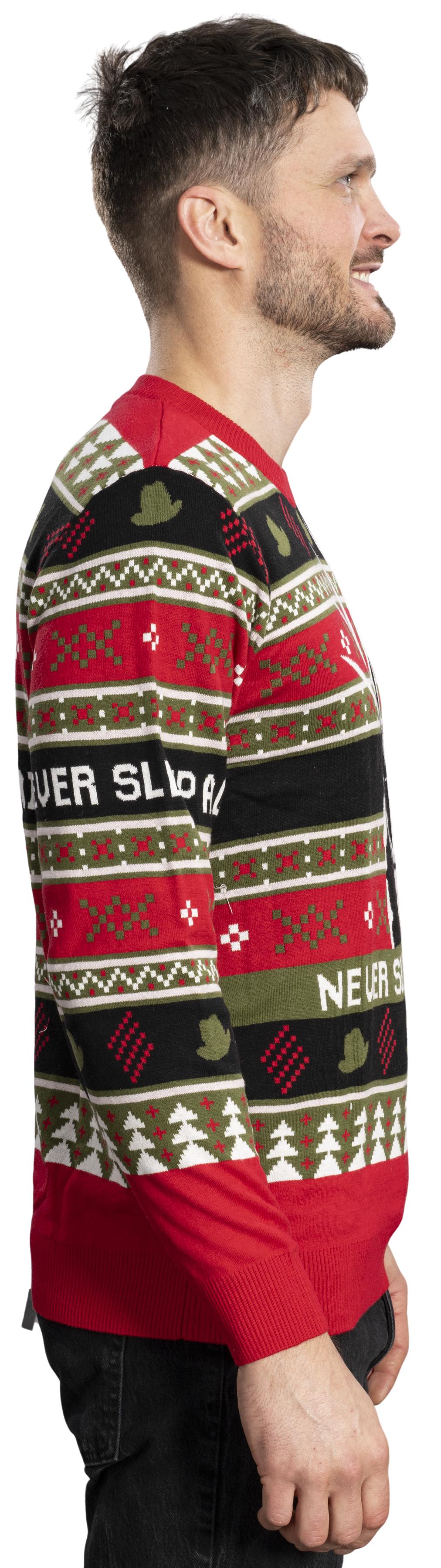 Ugly Christmas Sweater JulesRoche Horror Freddy Krueger Julesroches