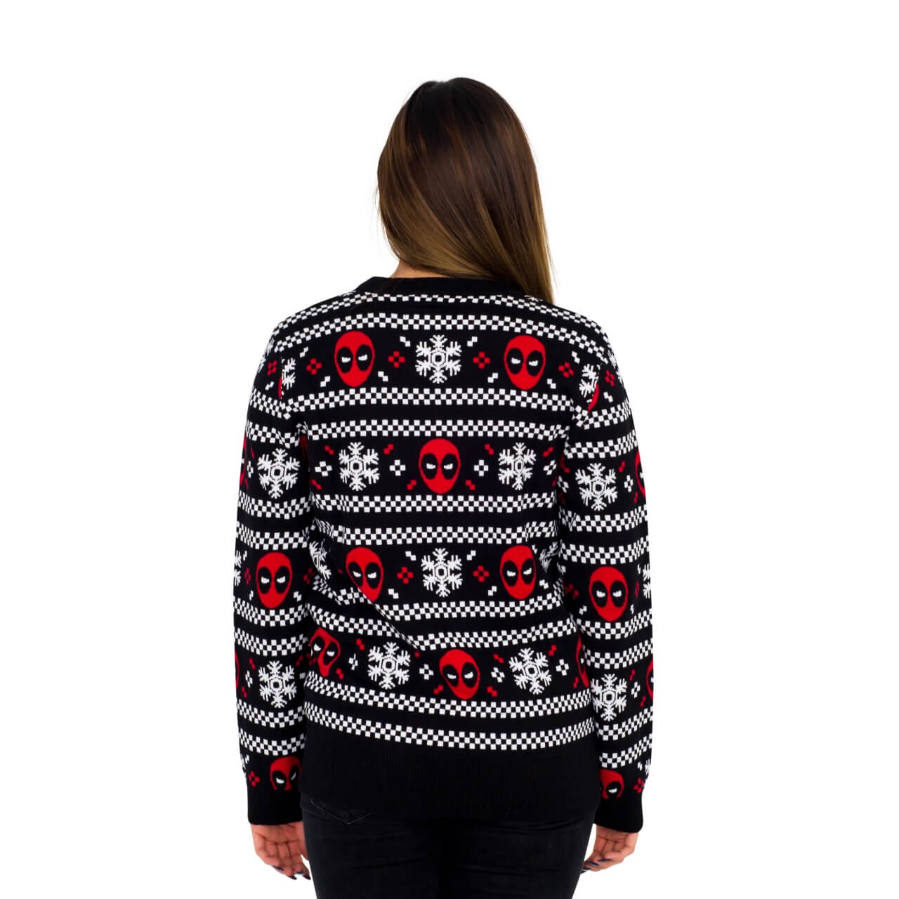 Ugly Christmas Sweater JulesRoche Knitted Deadpool Design Julesroches