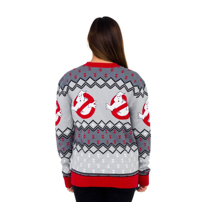 Ugly Christmas Sweater JulesRoche Knitted Women's Ghostbusters Pullover Julesroches