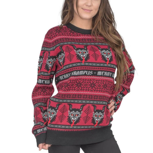 Ugly Christmas Sweater JulesRoche Krampus Design Warm & Fun Julesroches