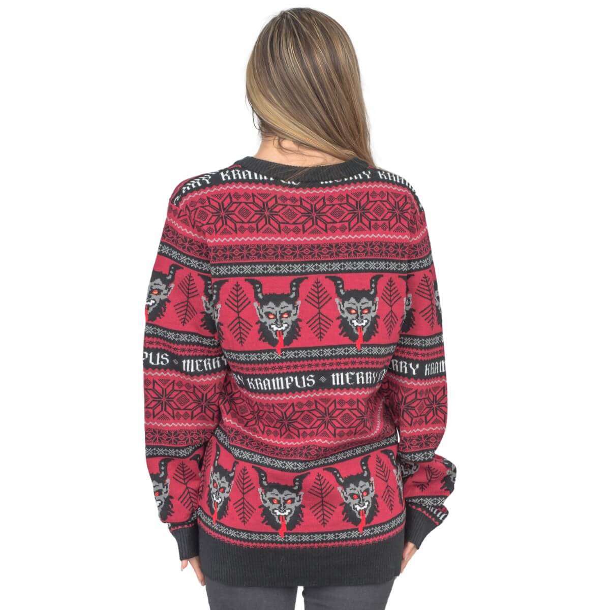 Ugly Christmas Sweater JulesRoche Krampus Design Warm & Fun Julesroches