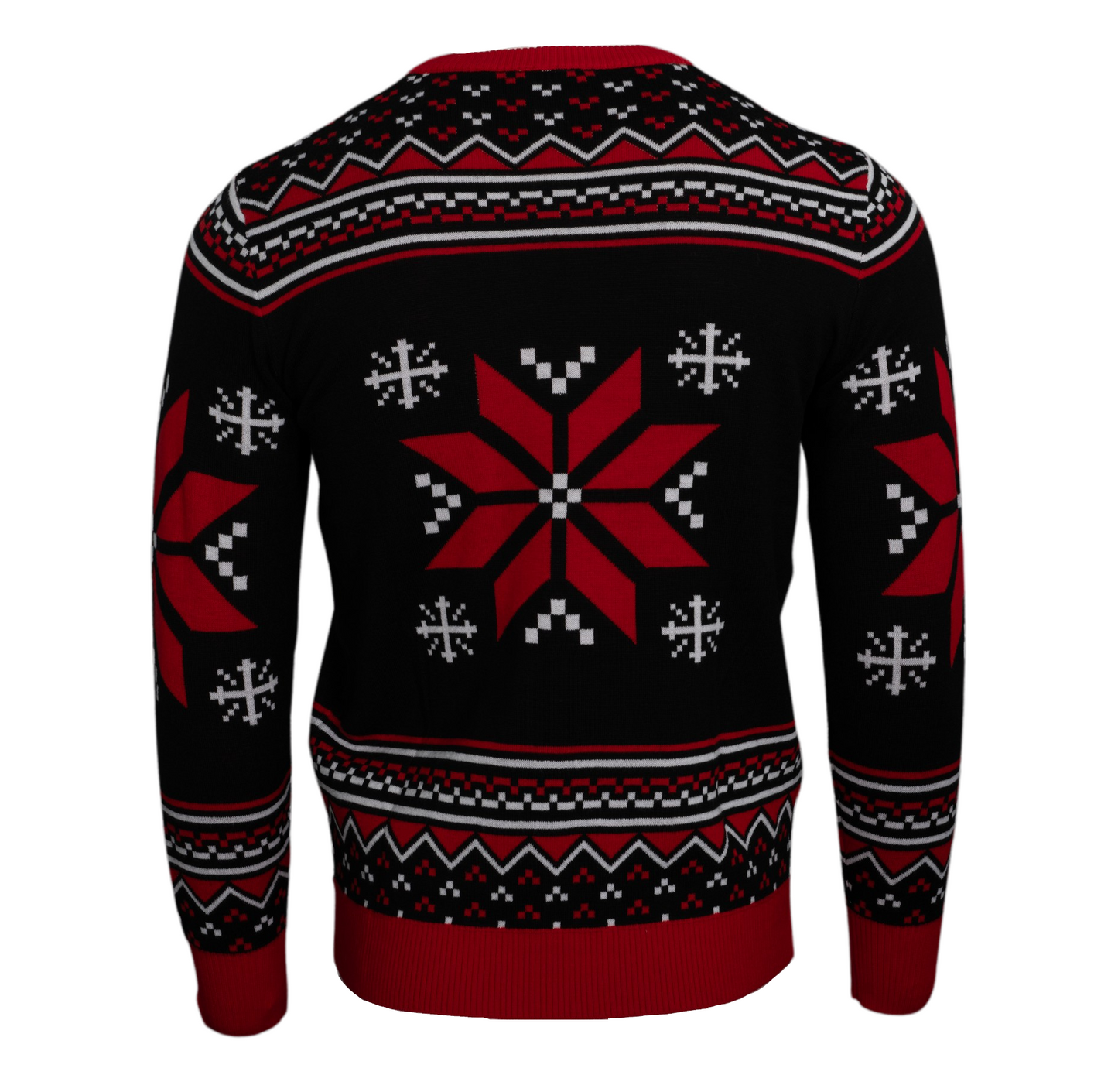 Ugly Christmas Sweater JulesRoche Punk Rock Style Crimson Ghost Julesroches