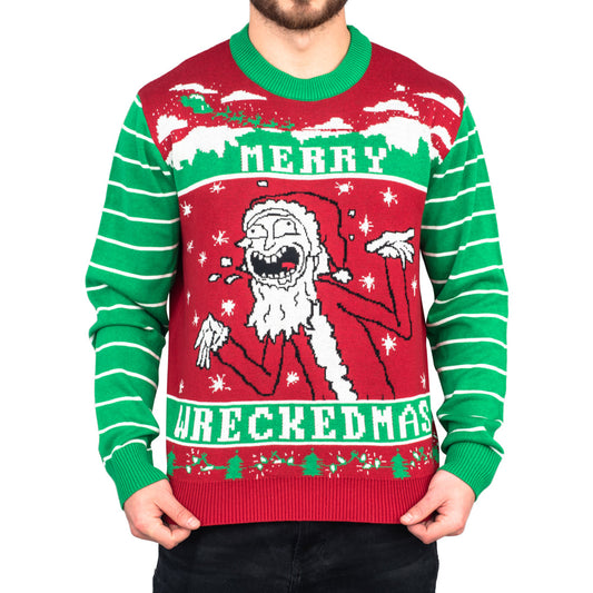 Ugly Christmas Sweater JulesRoche Rick & Morty Edition Julesroches