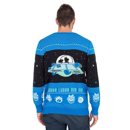 Ugly Christmas Sweater JulesRoche Rick and Morty Funny Knit Julesroches