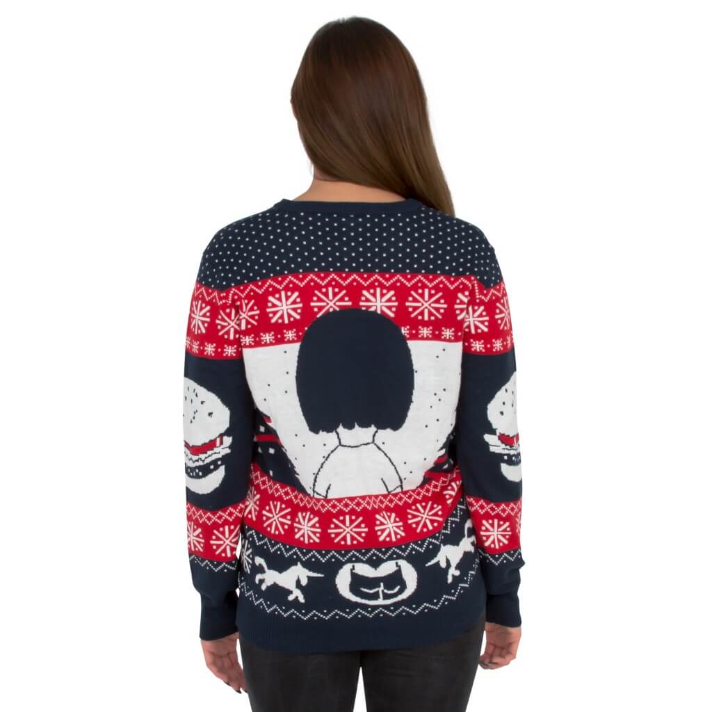 Ugly Christmas Sweater JulesRoche Tina Design Knitted Unisex Julesroches