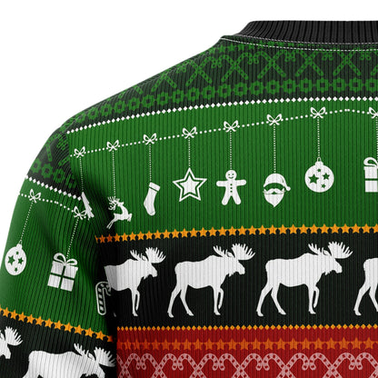 Ugly Christmas Sweater JulesRoche Warm All-Over Print Julesroches