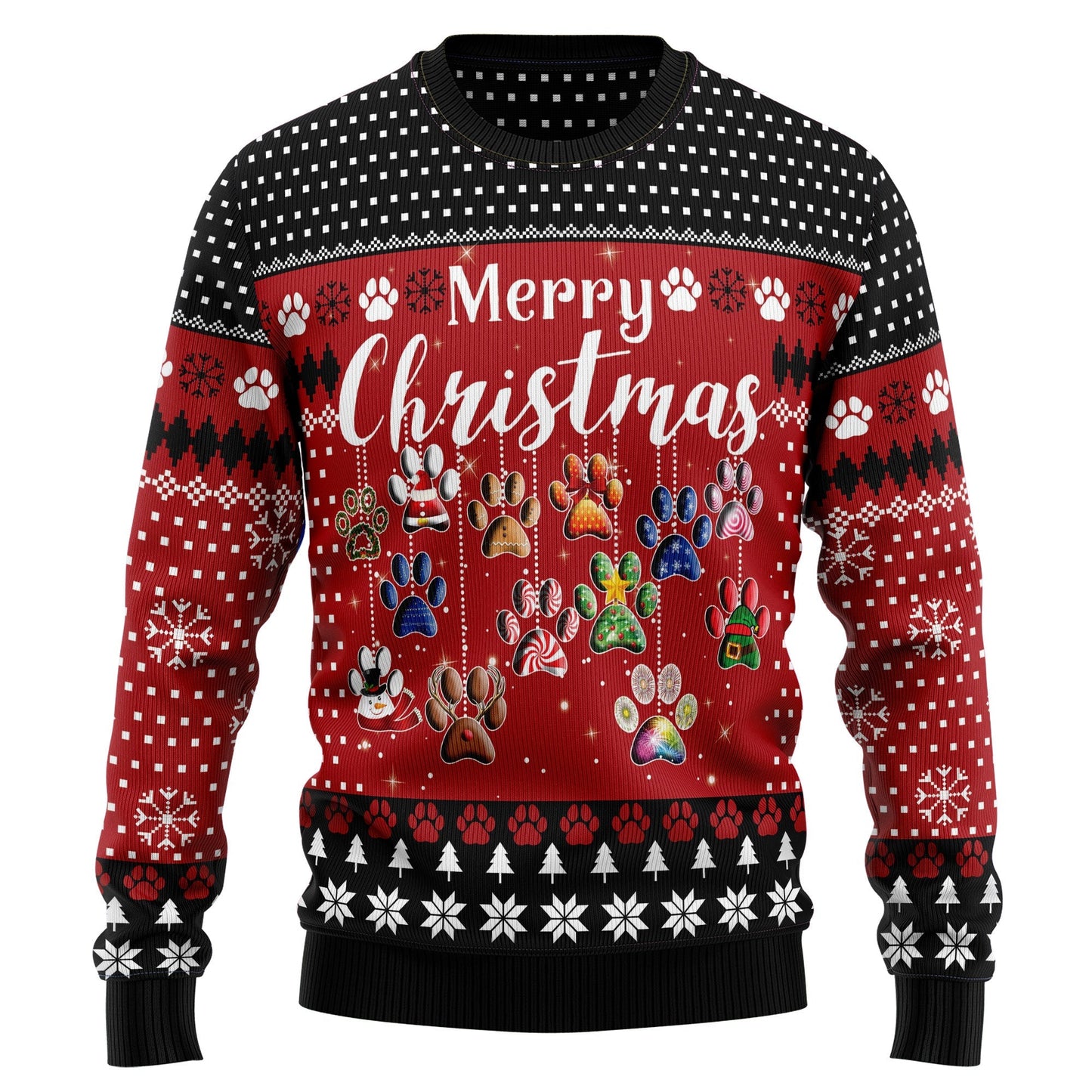 Ugly Christmas Sweater JulesRoche Warm Winter Jumper All-over-print Julesroches