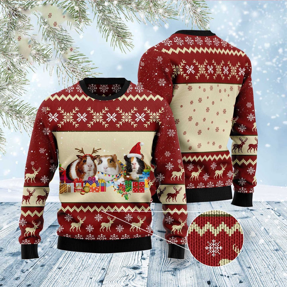 Ugly Christmas Sweater JulesRoche Wool Blend Festive Jumper Julesroches