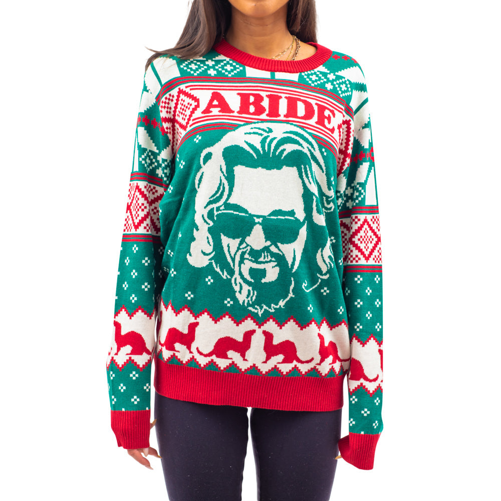 Ugly Christmas Sweater - Officially Licensed Big Lebowski Comfort Wear Julesroches