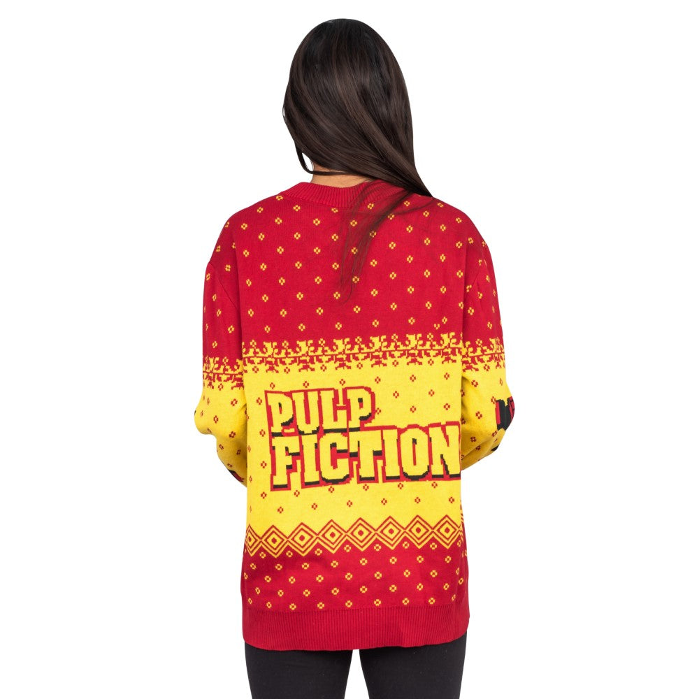 Ugly Christmas Sweater - Pulp Fiction Style for Movie Fans Julesroches